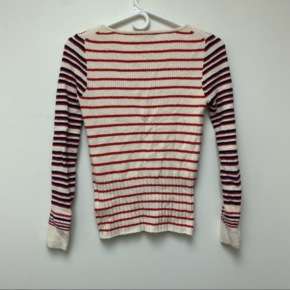 Madewell Stillman Pullover Sweater Stripe Mix - Picture 4 of 8